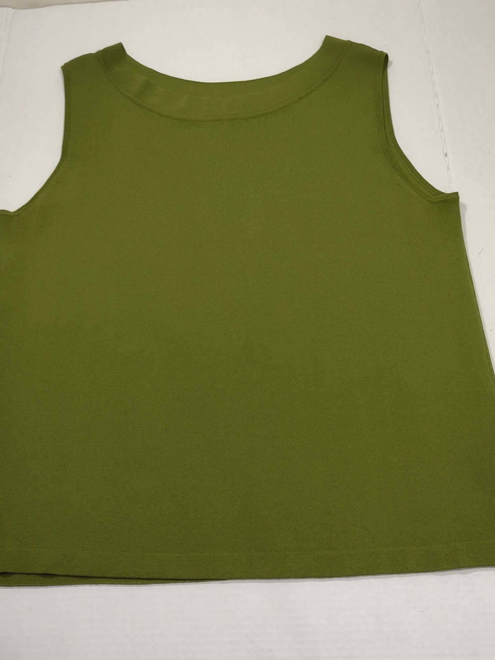 Women's Olive Green Sleeveless Top Sz 22/24